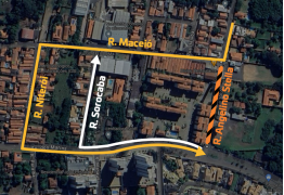 Trecho da rua Angelino Stella, no Jupiá, será interditado para serviços de recape; veja rota alternativa